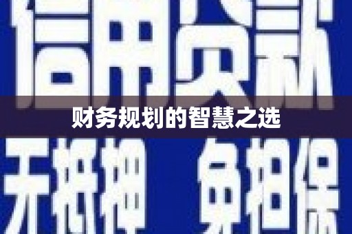 双桥财务规划的智慧之选