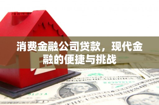 双桥消费金融公司贷款，现代金融的便捷与挑战