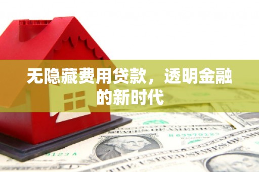 双桥无隐藏费用贷款，透明金融的新时代