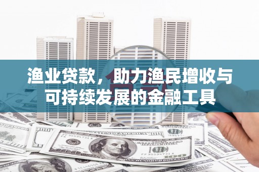 双桥渔业贷款，助力渔民增收与可持续发展的金融工具