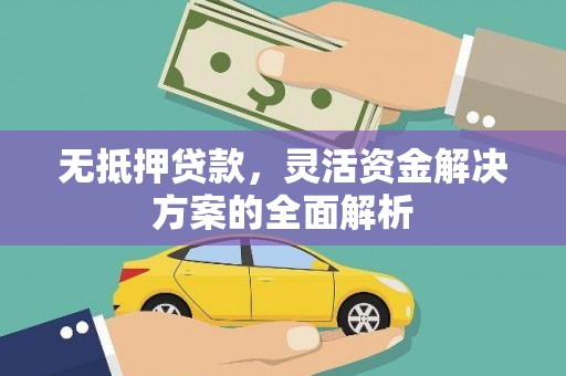双桥无抵押贷款，灵活资金解决方案的全面解析