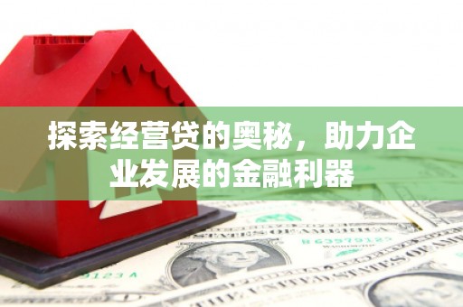 双桥探索经营贷的奥秘，助力企业发展的金融利器