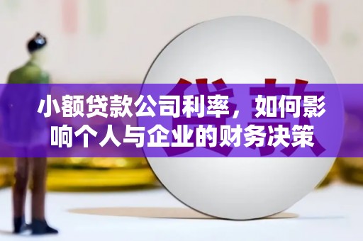 双桥小额贷款公司利率，如何影响个人与企业的财务决策