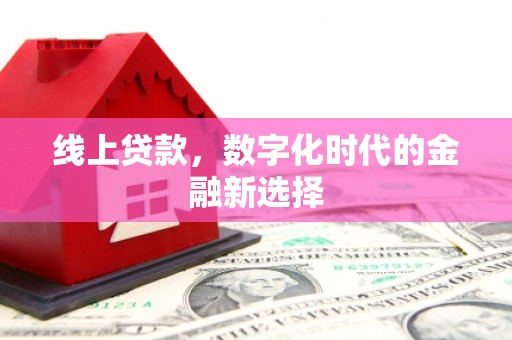 双桥线上贷款，数字化时代的金融新选择