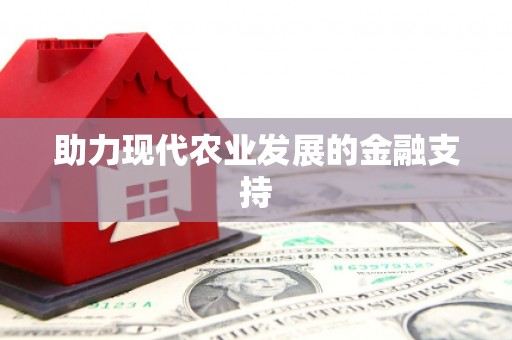 双桥助力现代农业发展的金融支持