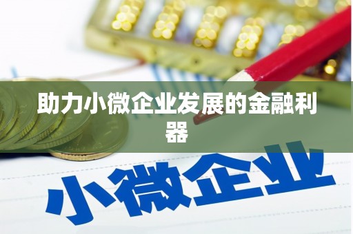 双桥助力小微企业发展的金融利器
