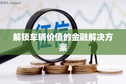 双桥解锁车辆价值的金融解决方案