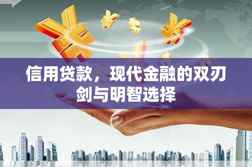 双桥信用贷款，现代金融的双刃剑与明智选择