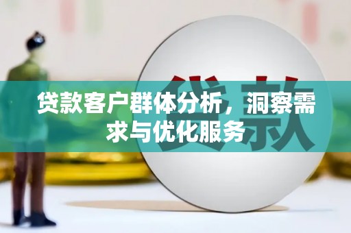 双桥贷款客户群体分析，洞察需求与优化服务